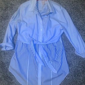 Chico’s size 1 button up blouse